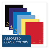 Roaring Spring® Lefty Notebook, 1-Subject, Wide/Legal Rule, Assorted Cover Colors, (100) 10.5 x 8.5 Sheets, 24/CT, Ships in 4-6 Business Days (ROA13505CS) Case of 24
