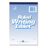 Roaring Spring® Writing Tablet, Wide/Legal Rule, 100 White 6 x 9 Sheets, 48/Carton, Ships in 4-6 Business Days (ROA63046CS) Case of 48
