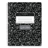 Roaring Spring® Spring Signature Composition Book, Med/College Rule, Black Marble Cover, (70) 9.75 x 7.5 Sheet, 24/CT, Ships in 4-6 Bus Days (ROA10111CS) Case of 24