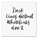 Roaring Spring® Whitelines Notebook, Quadrille Rule, (5 sq/in), Gray/Orange Cover, (70) 11 x 8.5 Sheets, 12/Carton (ROA17001CS) Case of 12