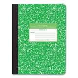 Roaring Spring® Ruled Composition Book, Grade 1 Manuscript Format, Green Marble Cover, (80) 9.75 x 7.5 Sheet, 48/CT, Ships in 4-6 Bus Days (ROA97225CS) Case of 48