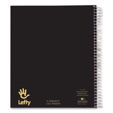 Roaring Spring® Lefty Notebook, 3-Subject, Medium/College Rule, Asst Cover Color, (120) 11 x 9 Sheet, 24/CT, Ships in 4-6 Business Days (ROA13506CS) Case of 24