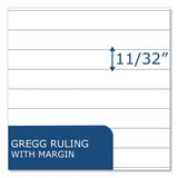 Roaring Spring® Boardroom Series Steno Pad, Gregg Rule, Brown Cover, 80 White 6 x 9 Sheets, 72 Pads/Carton, Ships in 4-6 Business Days (ROA12102CS) Case of 72