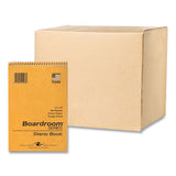 Roaring Spring® Boardroom Series Steno Pad, Gregg Ruled, Brown Cover, 80 Green 6 x 9 Sheets, 72 Pads/Carton, Ships in 4-6 Business Days (ROA12103CS) Case of 72