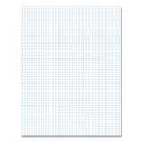 Roaring Spring® Gummed Pad, 5 sq/in Quadrille Rule, 50 White 8.5 x 11 Sheets, 72/Carton, Ships in 4-6 Business Days (ROA95161CS) Case of 72