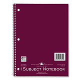 Roaring Spring® Subject Wirebound Notebook, 1-Subject, Medium/College Rule, Asst Cover, (70) 10.5 x 8 Sheets, 24/CT, Ships in 4-6 Bus Days (ROA10322CS) Case of 24
