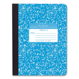 Roaring Spring® Ruled Composition Book, Grade 2 Manuscript Format, Blue Marble Cover, (80) 9.75 x 7.5 Sheet, 48/CT, Ships in 4-6 Bus Days (ROA97226CS) Case of 48