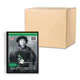 Roaring Spring® Sketch Book, 60-lb Drawing Paper Stock, Rembrandt Photography Cover, (100) 11 x 8.5 Sheets,12/CT, Ships in 4-6 Business Days (ROA53101CS) Case of 12