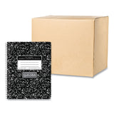 Roaring Spring® Spring Signature Composition Book, Med/College Rule, Black Marble Cover, (70) 9.75 x 7.5 Sheet, 24/CT, Ships in 4-6 Bus Days (ROA10111CS) Case of 24