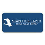 Roaring Spring® Stiff-Back Pad, Medium/College Rule, 100 White 8.5 x 11 Sheets, 36/Carton, Ships in 4-6 Business Days (ROA95288CS) Case of 18