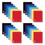 Roaring Spring® Lefty Notebook, 1-Subject, Wide/Legal Rule, Assorted Cover Colors, (100) 10.5 x 8.5 Sheets, 24/CT, Ships in 4-6 Business Days (ROA13505CS) Case of 24