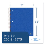 Roaring Spring® Subject Wirebound Notebook, 5-Subject, Medium/College Rule, Asst Cover, (200) 11 x 9 Sheets, 12/Carton, Ships in 4-6 Bus Days (ROA11295CS) Case of 12