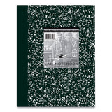 Roaring Spring® Lab and Science Marble Notebook, Quadrille Rule (5 sq in), Green Marble Cover, (60) 10.13 x 7.88 Sheets, 24/Carton (ROA77108CS) Case of 24
