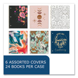 Roaring Spring® Studio Series Notebook, 1-Subject, College Rule, Assorted Cover Set 3, (70) 11 x 9 Sheets, 24/Carton (ROA11323CS) Case of 24