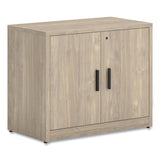 HON 10500 Series Storage Cabinet with Doors, Two Shelves, 36" x 20" x 29.5", Kingswood Walnut (HON105291LKI1) Each