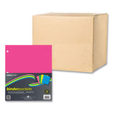 Roaring Spring® Binder Pocket, 9 w x 11 h, Assorted Colors, 144/Carton, Ships in 4-6 Business Days (ROA50725CS) Case of 12