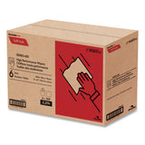 Cascades PRO Tuff-Job Spunlace Towels, Centerpull Roll, 8 x 13, White, 369 Sheets/Roll, 6/Carton (CSDW601) Case of 6