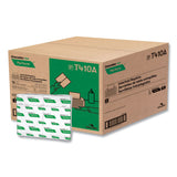 Cascades PRO Perform Interfold Napkins, 1-Ply, 6.5 x 4.25, White, 376/Pack, 16 Packs/Carton (CSDT410) 16 Packs