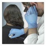 AMMEX® Professional Nitrile Exam Gloves, Powder-Free, Medium, 3 mil Thick, 9.5" Long, Light Blue, 100/Box, 10 Boxes/Carton (AXCAPFN44100CT) Case of 1000
