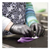 AMMEX® Professional Nitrile Exam Gloves, Powder-Free, Medium, 3 mil Thick, 9.5" Long, Black, 100/Box, 10 Boxes/Carton (AXCABNPF44100CT) Case of 1000