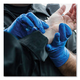 GloveWorks® by AMMEX® Blue Latex Exam Gloves, Powder-Free, Large, 50 Gloves/Box, 10 Boxes/Carton (AXCGPLHD86100) Case of 500