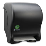 San Jamar Ecological Green Towel Dispenser, 9.1 x 14.4 x 11.8, Black (SJMT8000REBK) Each