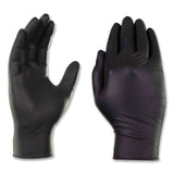GloveWorks® by AMMEX® Industrial Nitrile Gloves, Powder-Free, Medium, 5 mil Thick, 9.5" Long, Black, 100/Box, 10 Boxes/Carton (AXCGPNB44100) Case of 1000