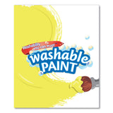 Crayola® Artista II Washable Tempera Paint, Peach, 16 oz Bottle (CYO543115033) Each