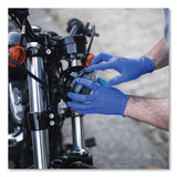 GloveWorks® by AMMEX® Heavy-Duty Industrial Nitrile Gloves, Powder-Free, Large, 6 mil Thick, 9.5" Long, Royal Blue, 100/Box, 10 Boxes/Carton (AXCGWRBN46100) Case of 1000