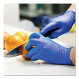 GloveWorks® by AMMEX® Heavy-Duty Industrial Nitrile Gloves, Powder-Free, Large, 6 mil Thick, 9.5" Long, Royal Blue, 100/Box, 10 Boxes/Carton (AXCGWRBN46100) Case of 1000