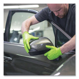 GloveWorks® by AMMEX® Heavy-Duty Industrial Nitrile Gloves, Powder-Free, 8 mil, Large, Green, 100 Gloves/Box, 10 Boxes/Carton (AXCGWGN46100) Case of 1000