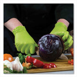 GloveWorks® by AMMEX® Heavy-Duty Industrial Nitrile Gloves, Powder-Free, 8 mil, Large, Green, 100 Gloves/Box, 10 Boxes/Carton (AXCGWGN46100) Case of 1000