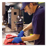 GloveWorks® by AMMEX® Heavy-Duty Industrial Nitrile Gloves, Powder-Free, Medium, 6 mil Thick, 9.5" Long, Royal Blue, 100/Box, 10 Boxes/Carton (AXCGWRBN44100) Case of 1000