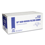 AmerCareRoyal® Filter Cones, For Fry Oil, 10" Non-Woven, 500/Carton (RPPEFC10) Case of 500