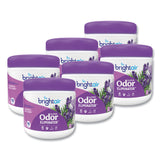 BRIGHT Air® Super Odor Eliminator, Lavender and Fresh Linen, Purple, 14 oz Jar, 6/Carton (BRI901325CT) Case of 6