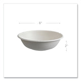 Eco-Products Vanguard Renewable and Compostable Sugarcane Bowls, 16 oz, White, 800/Carton (ECOEPBL16CNFA) Case of 800