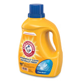 Arm & Hammer Dual HE Clean-Burst Liquid Laundry Detergent, 105 oz Bottle, 4/Carton (CDC3320050024) Case of 4