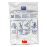 World Centric® Cutlery Dispenser Refills, Fork, Plastic, White, 100/Bag, 10 Bags/Carton (WORFOPS6DP) Case of 10