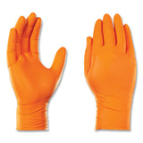 GloveWorks® by AMMEX® Heavy-Duty Industrial Nitrile Gloves, Powder-Free, XX-Large, 8 mil Thick, 9.5" Long, Orange, 100/Box, 10 Boxes/Carton (AXCGWON49100CT) Case of 1000