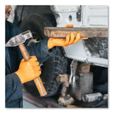GloveWorks® by AMMEX® Heavy-Duty Industrial Nitrile Gloves, Powder-Free, Large, 8 mil Thick, 9.5" Long, Orange, 100/Box, 10 Boxes/Carton (AXCGWON46100CT) Case of 1000