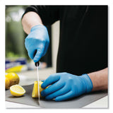 X3® by AMMEX® Industrial Nitrile Gloves, Powder-Free, Large, 3 mil Thick, 9.5" Long, Blue, 100/Box, 10 Boxes/Carton (AXCX346100) Case of 1000