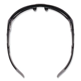 ergodyne® Skullerz BALDR Safety Glasses, Black Nylon Impact Frame, Anti-Fog Smoke Polycarbonate Lens (EGO57033) Each