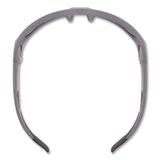ergodyne® Skullerz BALDR Safety Glasses, Matte Gray Nylon Impact Frame, Anti-Fog Clear Polycarbonate Lens (EGO57103) Each