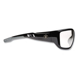 ergodyne® Skullerz BALDR Safety Glasses, Black Nylon Impact Frame, Anti-Fog Clear Polycarbonate Lens (EGO57003) Each