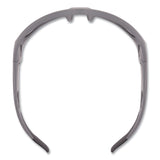 ergodyne® Skullerz BALDR Safety Glasses, Matte Gray Nylon Impact Frame, Clear Polycarbonate Lens (EGO57100) Each