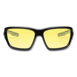 ergodyne® Skullerz BALDR Safety Glasses, Black Nylon Impact Frame, Yellow Polycarbonate Lens (EGO57050) Each