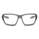 ergodyne® Skullerz BALDR Safety Glasses, Matte Gray Nylon Impact Frame, Anti-Fog Clear Polycarbonate Lens (EGO57103) Each