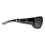ergodyne® Skullerz BALDR Safety Glasses, Black Nylon Impact Frame, Anti-Fog Smoke Polycarbonate Lens (EGO57033) Each