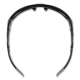 ergodyne® Skullerz BALDR Safety Glasses, Black Nylon Impact Frame, Yellow Polycarbonate Lens (EGO57050) Each