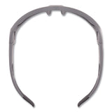 ergodyne® Skullerz BALDR Safety Glasses, Matte Gray Nylon Impact Frame, Anti-Fog Smoke Polycarbonate Lens (EGO57133) Each